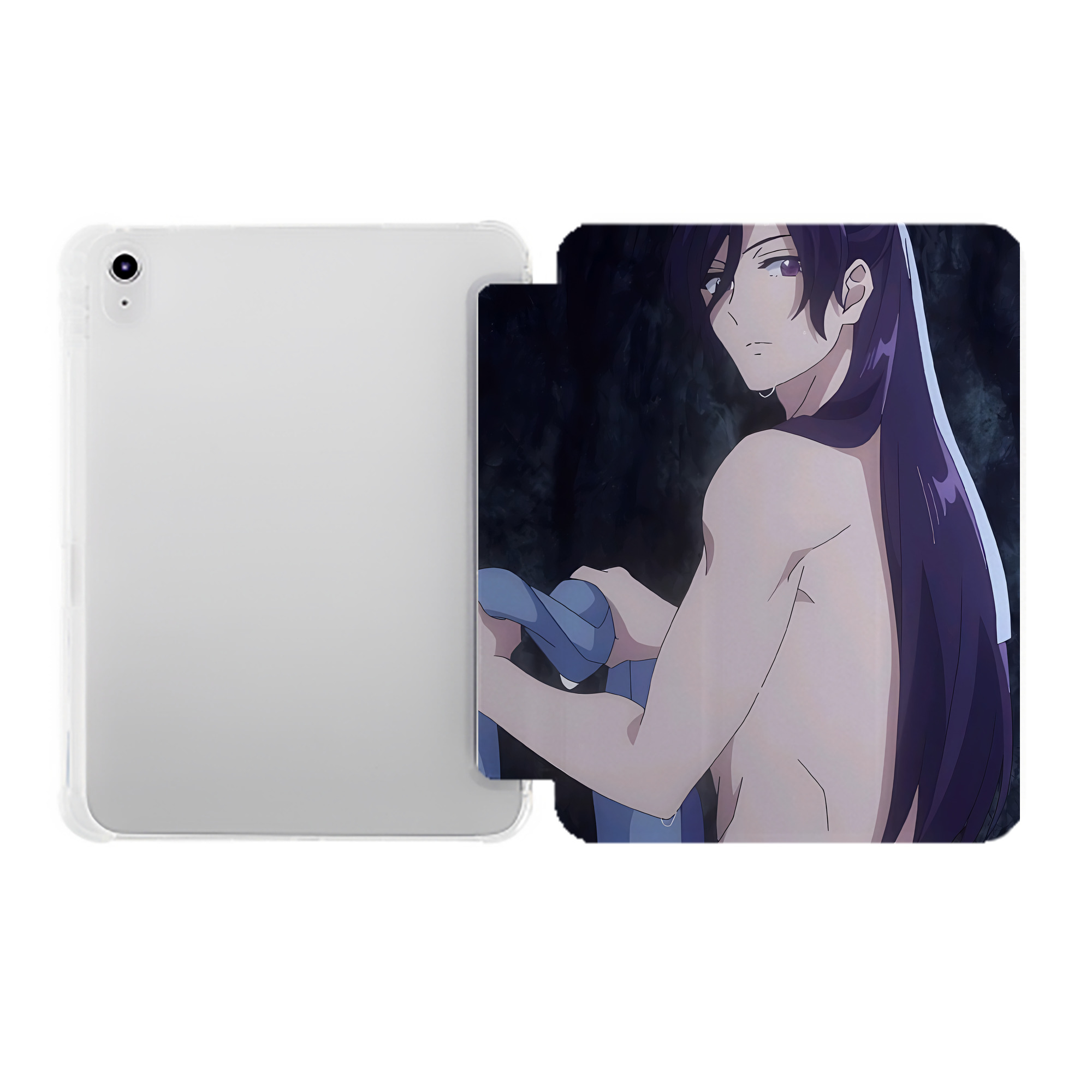（画像用） 薬屋のひとりごと The Apothecary Diaries IPad ケース ペン収納付き 三つ折りスタンド PUレザー×シリコン 対応機種9.5/10.5/10.9インチ